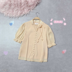 Áo Hoa Hồng Xếp A2857