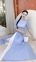 Áo Dài 4T Bướm Nhỏ AD2754 (áo lẻ)