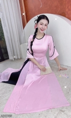 Áo Dài Chim Sáo Màu 3T AD2755 (áo lẻ)