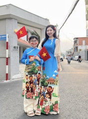 Áo Dài Giải Phóng A23 AD2779 (áo lẻ)