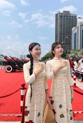 Áo Dài TT 63 Tỉnh Thành AD1515 (áo lẻ)