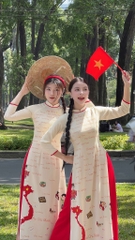 Áo Dài TT 63 Tỉnh Thành AD1515 (áo lẻ)