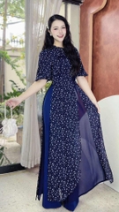Áo Dài Đàn Bầu 4T AD2802 (áo lẻ)