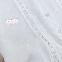 Áo Ren Đôi Cổ Tie A2827