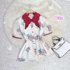 Áo Sơ Mi Cổ Cánh Điệp A2833