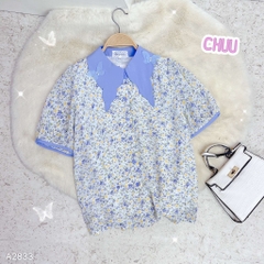 Áo Sơ Mi Cổ Cánh Điệp A2833
