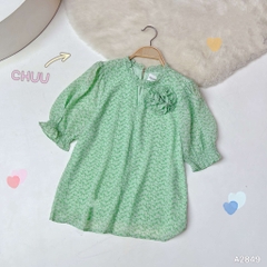 Áo Hoa Giấy Mặt Trăng A2849