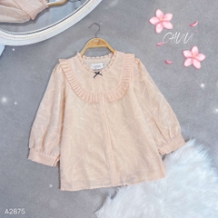 Áo Sơ Mi Lá Trúc Nhỏ A2875