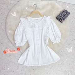 Áo Sơ Mi Ren Hoa Maxy A2822