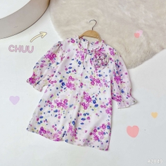 Áo Hoa Giấy Mặt Trăng A2849