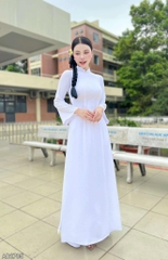 Áo Dài Truyền Thống Tay Xòe AD2785 (áo lẻ)