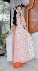 Áo Dài Viên Mộng 4T AD1621 (áo lẻ)