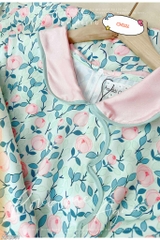 Áo Dài Đường Hoa Lụa AD2851 (áo lẻ)