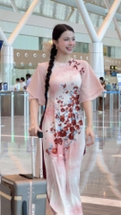 Áo Dài Ánh Nhiệm Màu AD2873 (áo lẻ)
