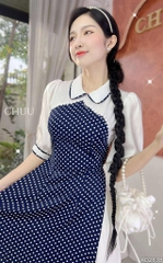 Áo Dài Ngọn Tháp Bông AD2838 (áo lẻ)