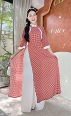 Áo Dài Thượng Hải+PK AD2865 (áo lẻ)