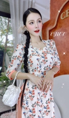Áo Dài Cổ Ngũ Giác AD1663 (áo lẻ)