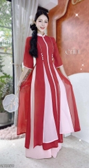 Áo Dài 4T Vương Hậu AD2868 (áo lẻ)
