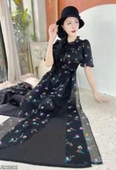 Áo Dài Đàn Bầu 4T AD2802 (áo lẻ)