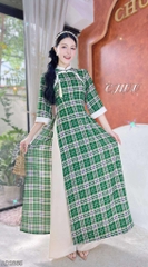 Áo Dài Thượng Hải+PK AD2865 (áo lẻ)