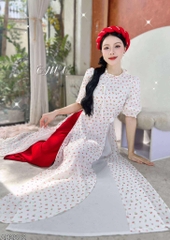 Áo Dài Đàn Bầu 4T AD2802 (áo lẻ)
