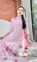 Áo Dài Chiếc Nơ To AD2862 (áo lẻ)