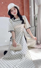 Áo Dài Cotton Bibo+PK AD2879 (áo lẻ)