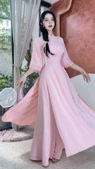 Áo Dài 3T Cheri Quế AD2849 (áo lẻ)