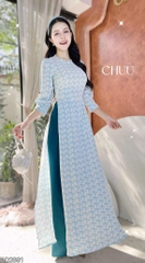 Áo Dài Cây Cầu Gỗ AD2881 (áo lẻ)