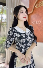 Áo Dài 4T Cổ Sen Gạo Nếp AD2884 (áo lẻ)