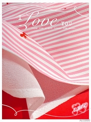 Áo Dài 3T Nơ Sọc Nhí AD2880 (áo lẻ)