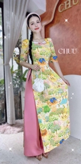 Áo Dài Xứ Sở Thần Tiên AD2870 (áo lẻ)