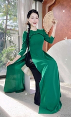 Áo Dài Bèo Cong AD8105 (áo lẻ)