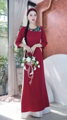 Áo Dài 3 Chữ XXX AD2883 (áo lẻ)