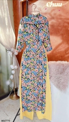 Áo Dài  Ánh Hào Đêm AD2770 (áo lẻ)