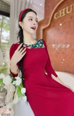 Áo Dài 3 Chữ XXX AD2883 (áo lẻ)