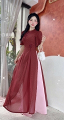 Áo Dài Đàn Bầu 4T AD2802 (áo lẻ)