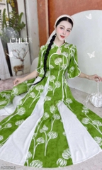 Áo Dài 2T+ Đình Tranh AD2894 (áo lẻ)