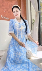 Áo Dài 4T Đài Cát Hoa AD2887 (áo lẻ)