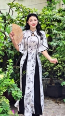 Áo Dài 2T+ Đình Tranh AD2894 (áo lẻ)