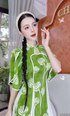 Áo Dài 2T+ Đình Tranh AD2894 (áo lẻ)