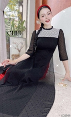 Áo Dài 4T Hạt Đậu Ngọc AD2846 (áo lẻ)