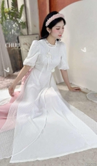 Áo Dài Đàn Bầu 4T AD2802 (áo lẻ)