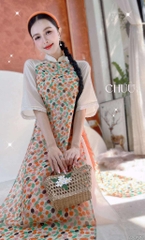 Áo Dài Ngọc Nối 4T AD1572 (áo lẻ)