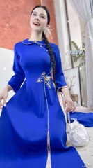 Áo Dài Eo Bướm Vũ AD2791 (áo lẻ)