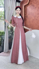 Áo Dài 4T Bi Bánh Gạo AD2921 (áo lẻ)