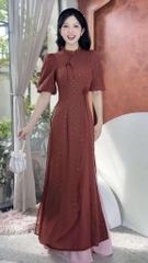 Áo Dài Đàn Bầu 4T AD2802 (áo lẻ)