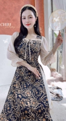 Áo Dài Đình Cổ Tích AD2850 (áo lẻ)