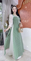 Áo Dài Đình Cổ Tích AD2850 (áo lẻ)