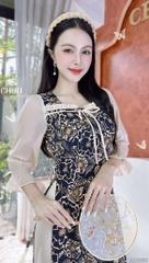 Áo Dài Đình Cổ Tích AD2850 (áo lẻ)